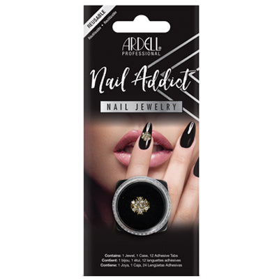 ARDELL NAIL ADDICT NAIL JEWELRY (DL/3) DIAMOND SUNBURST*