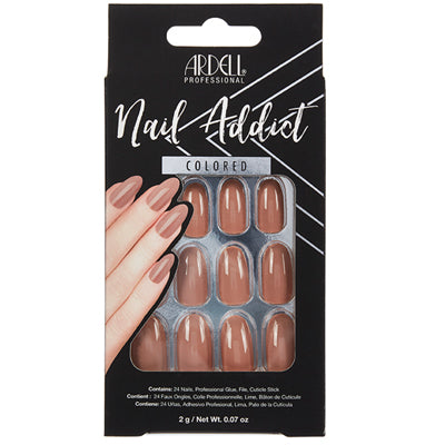 ARDELL NAIL ADDICT SET NATURAL (DL/3) NATURAL LONG *