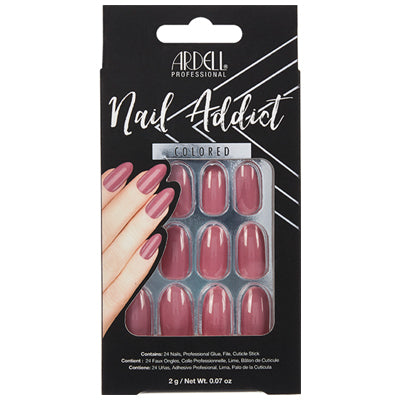 ARDELL NAIL ADDICT SET COLORED  (DL/3) SWEET PINK *