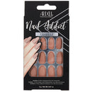 ARDELL NAIL ADDICT SET COLORED  (DL/3) BARELY THERE NUDE*