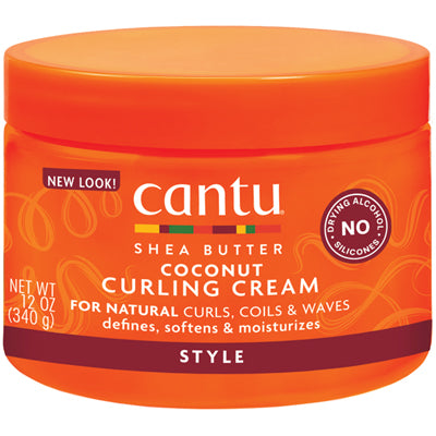 CANTU SHEA BUTTER NATURAL HAIR COCONUT CURLING CREAM 12oz