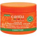 CANTU SHEA BUTTER NATURAL HAIR LEAVE-IN COND CREAM 12oz