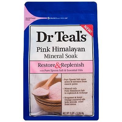 Dr. Teal'S Epsom Salt 3 Lbs Pink Himalayan (CS/4)