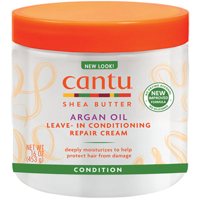 Cantu Leave-In Conditioner Cream 16 oz Argan Oil