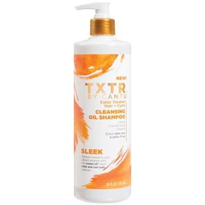 Cantu Txtr Sleek 16 oz Cleansing Oil Shampoo