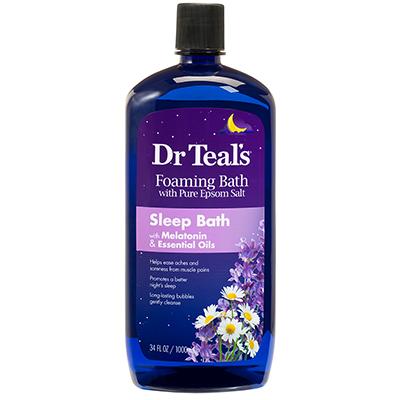 Dr. Teal'S Foaming Bath 34 oz Melatonin Sleep Soak