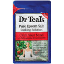 DR. TEAL'S EPSOM SALT 3 LBS ASHWAGANDHA CALM YOUR MIND (CS/4)