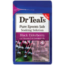 DR. TEAL'S EPSOM SALT 3 LBS BLACK ELDERBERRY (CS/4)