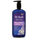 DR. TEAL'S BODY WASH 24 OZ MELATONIN SLEEP BLEND (CS/4)