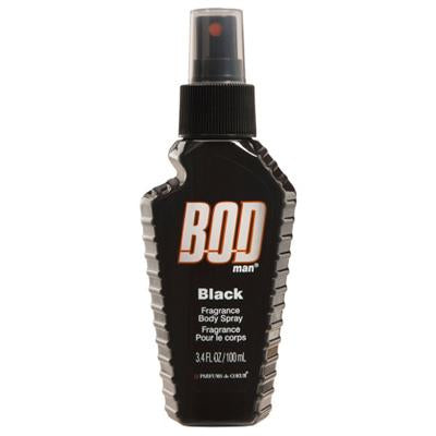 Bod Man Fragrance Body Spray 3.4 oz Black