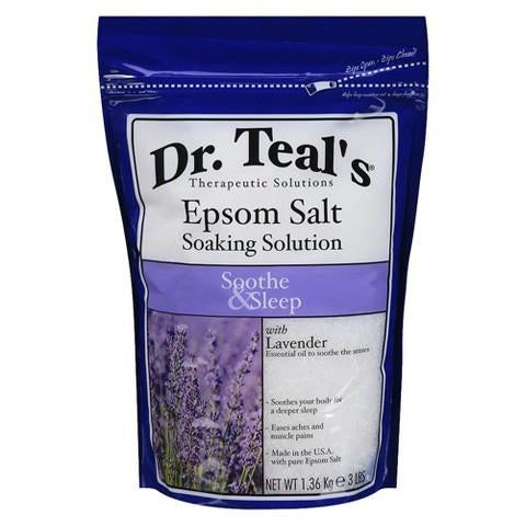 Dr. Teal'S Epsom Salt 3 Lbs Lavender (CS/4)