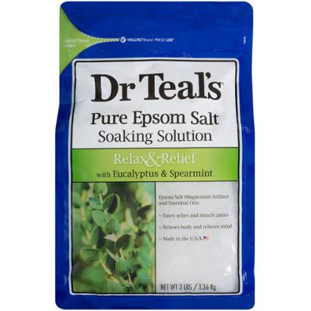 Dr. Teal'S Epsom Salt 3 Lbs Eucalyptus (CS/4)