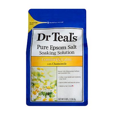 Dr. Teal'S Epsom Salt 3 Lbs Chamomile (CS/4)