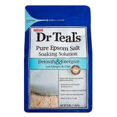 Dr. Teal'S Epsom Salt 3 Lbs Detox Soak (CS/4)