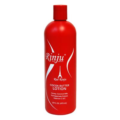 Rinju Red Hand & Body Lotion 16 oz Cocoa Butter (CS/15)