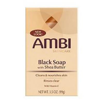 Ambi Soap 3.5 oz Black With Shea Butter (DL/3)