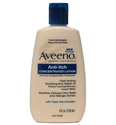 Aveeno Anti-Itch Concentrated Lotion 4 oz (DL/6)