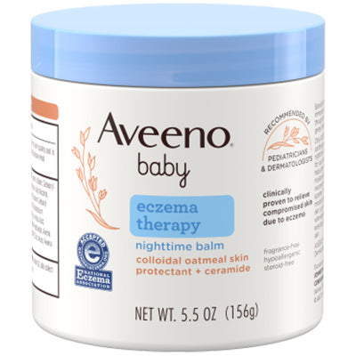 AVEENO BABY ECZEMA THERAPY NIGHTTIME BALM 5.5 OZ (DL/3)