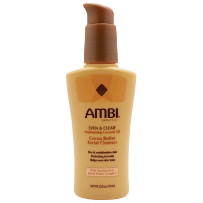 AMBI EVEN & CLEAR FACIAL       CLEANSER 3.5oz COCOA BUTTER