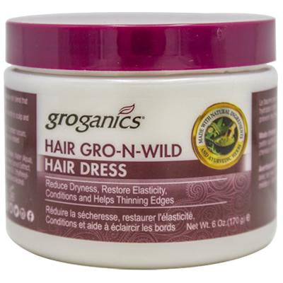 Groganics Hair Gro-N-Wild 6 oz (CS/6)