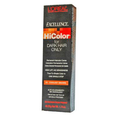 L'Oreal Excellence Hicolor H1 Coolest Brown