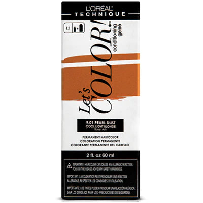 L'OREAL LET'S COLOR PERMANENT  9.01 PEARL DUST