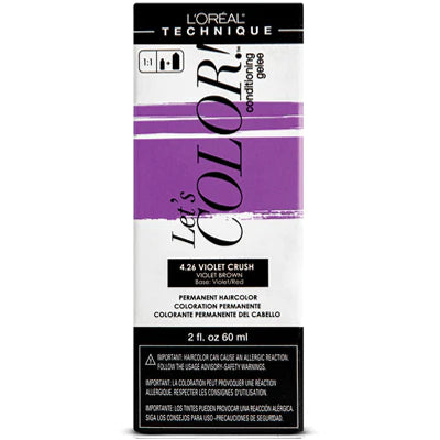 L'OREAL LET'S COLOR PERMANENT  4.26 VIOLET CRUSH