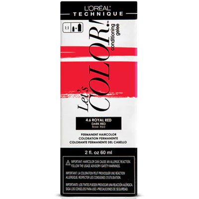 L'OREAL LET'S COLOR PERMANENT  4.6 ROYAL RED
