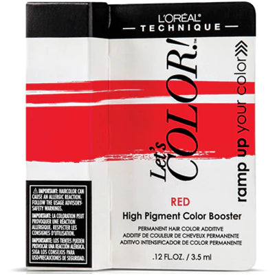 L'OREAL LET'S COLOR BOOSTER    3.5 ML RED