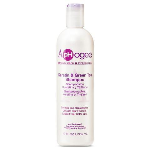 Aphogee Keratin And Green Tea Shampoo 12 oz (CS/6)