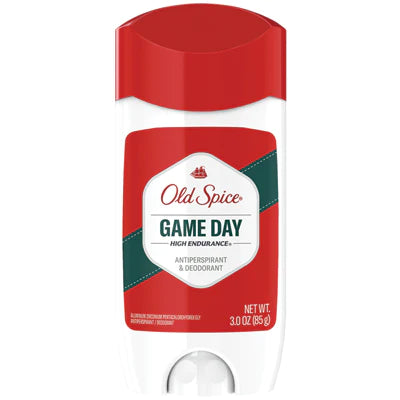 OLD SPICE HIGH ENDURANCE IS 3ozGAME DAY