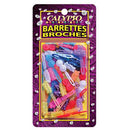 Calypso Hair Barrettes - Mini - Asst Colors Polished