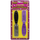 CALYPSO NAIL SCRUB BRUSHES 2 PK (DL/6)
