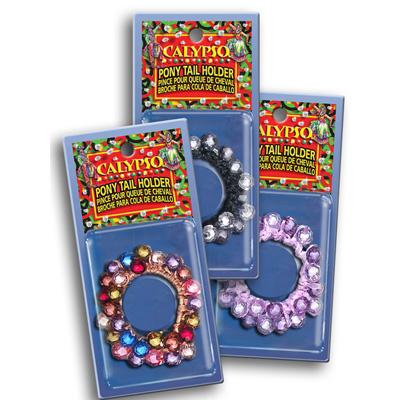 Calypso Ponytail Holders (Sparkling Crystals)