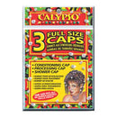 Calypso Headwear - Shower Caps Plastic (3 Pack) Clear