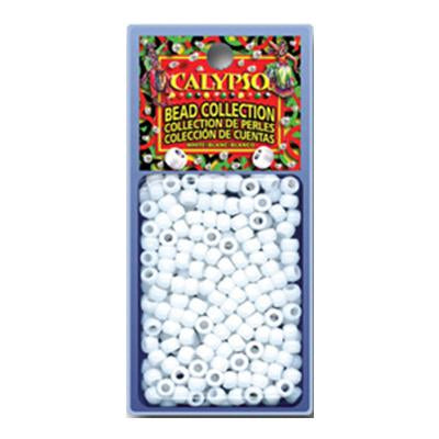 Calypso Hair Beads - White 250 Ct