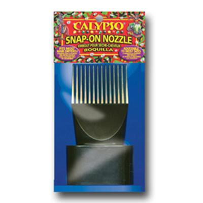 Calypso Hair Dryer Nozzle Snap On Black (DL/8)