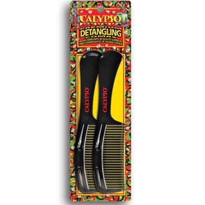 Calypso Comb - Detangling Large Assorted Colors(2 Pack)