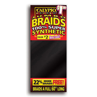 CALYPSO HAIR - BRAIDING 60 INCH SHORT PACK