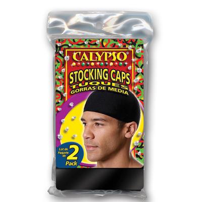 Calypso Headwear - Stocking Cap Men & Boys (2 Pk) Black (DL/