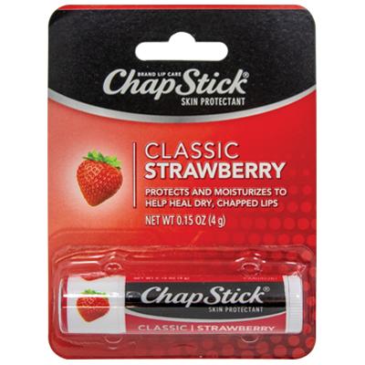 CHAP STICK .15oz CLASSIC STRAWBERRY (DL/12)