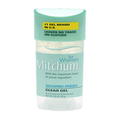 Mitchum Women Clear Gel 2.25 oz Shower Fresh
