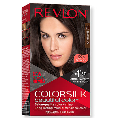 Colorsilk Hair Color #20 Brown/ Black 2N #47669520