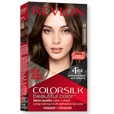 Colorsilk Hair Color #41 Medium Brown 4N #47669541