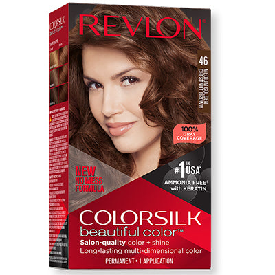Colorsilk Hair Color #46 Medium Gold Chestnut Brown 4Gm #47695462