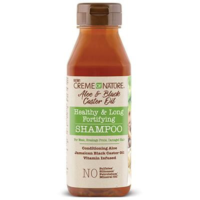 Creme Of Nature Aloe & Black Castor Oil 12 oz Shampoo
