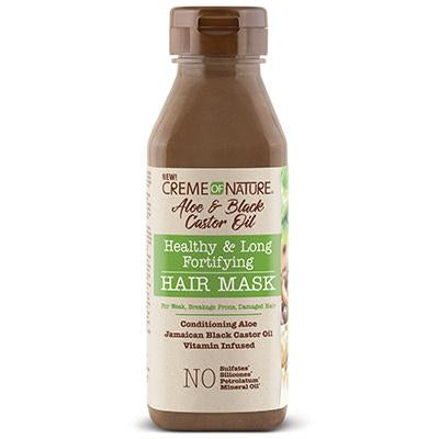 Creme Of Nature Aloe & Black Castor Oil 12 oz Hair Mask