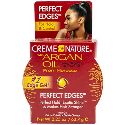 Creme Of Nature Argan Perfect Edges Gel 2.25oz (CS/6)