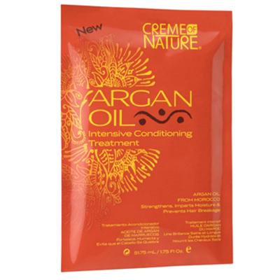 Creme Of Nature Argan Oil Cond Treatment Packette (DL/12)