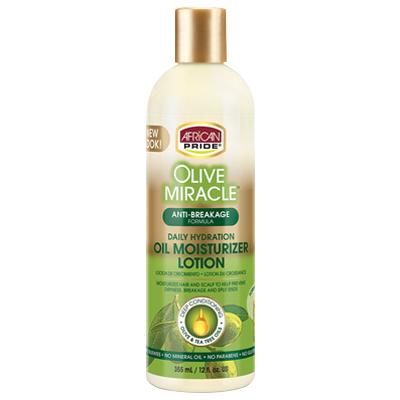 African Pride Olive Miracle Moisturizing Lotion 12 oz